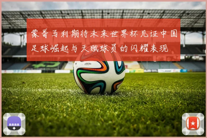 蒙哥马利期待未来世界杯见证中国足球崛起与天赋球员的闪耀表现